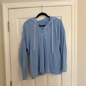 Aerie Soft Blue Hoodie